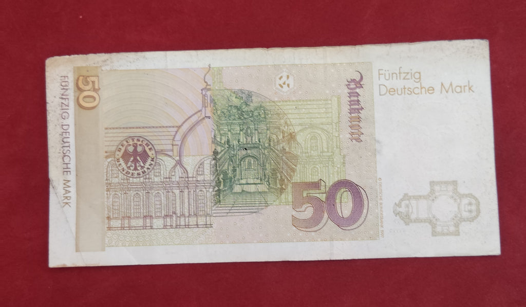 BANK OF DEUTSCHE BUNDES 50 DEUTSCHE MARK (C163)