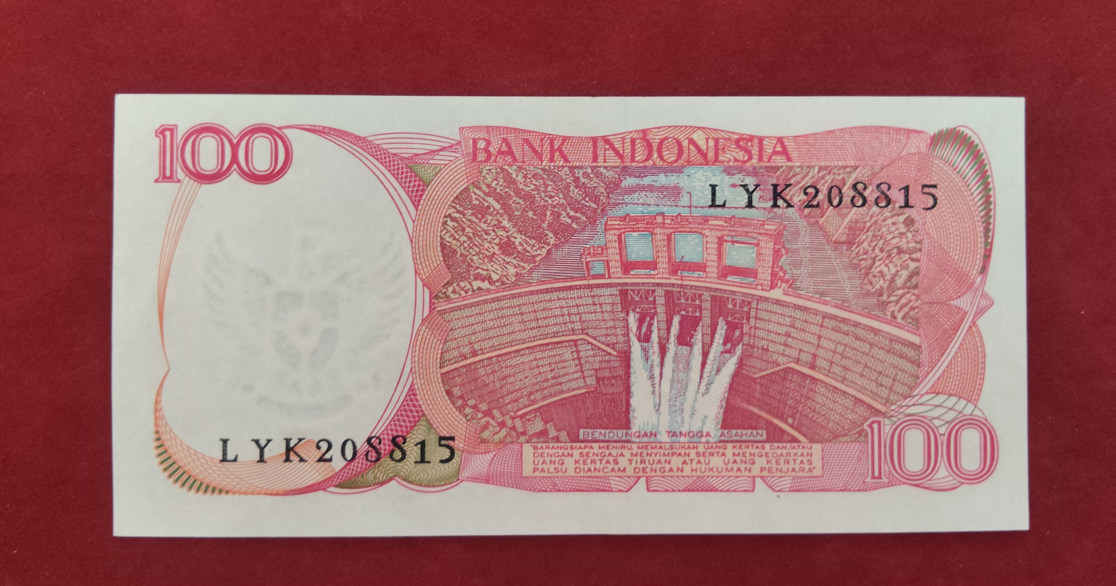 BANK OF INDONESIA 100 RUPIAH (D576)