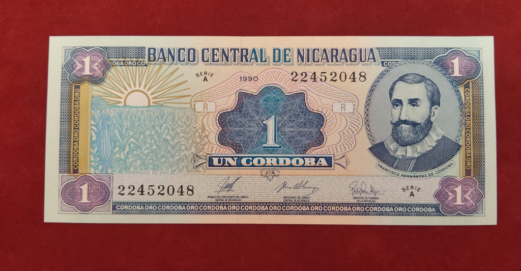 CENTRAL BANK OF NICARAGUA 1 CORDOBA (C638)