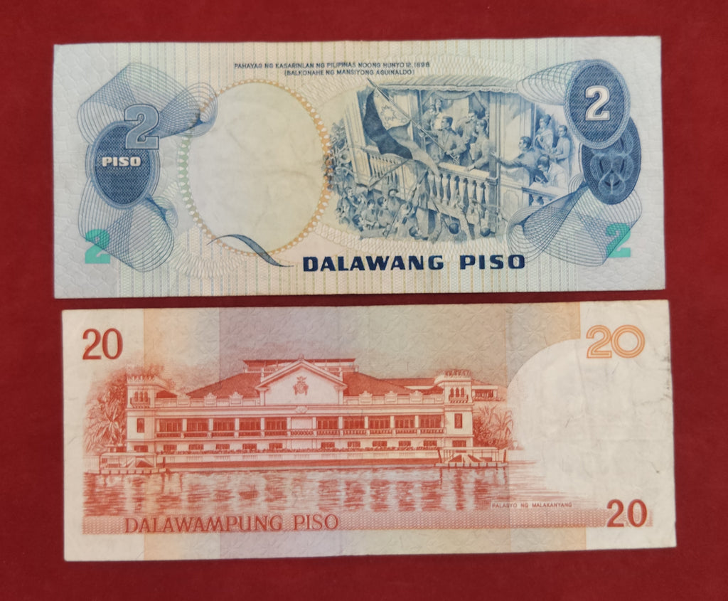 CENTRAL BANK OF PHILIPPINES 2 ,20 PISO ( D738)