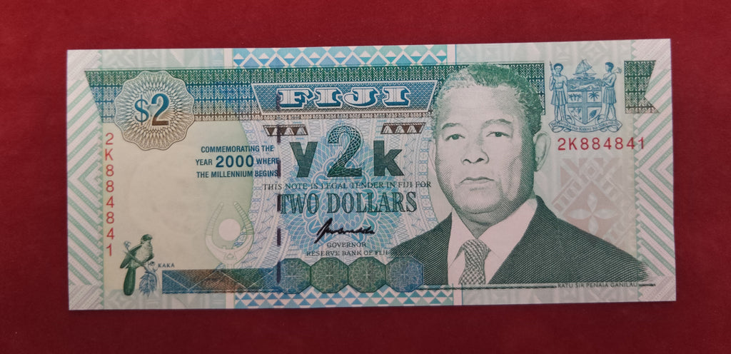 RESERVE BANK OF FIJI 2 DOLLARS (358)