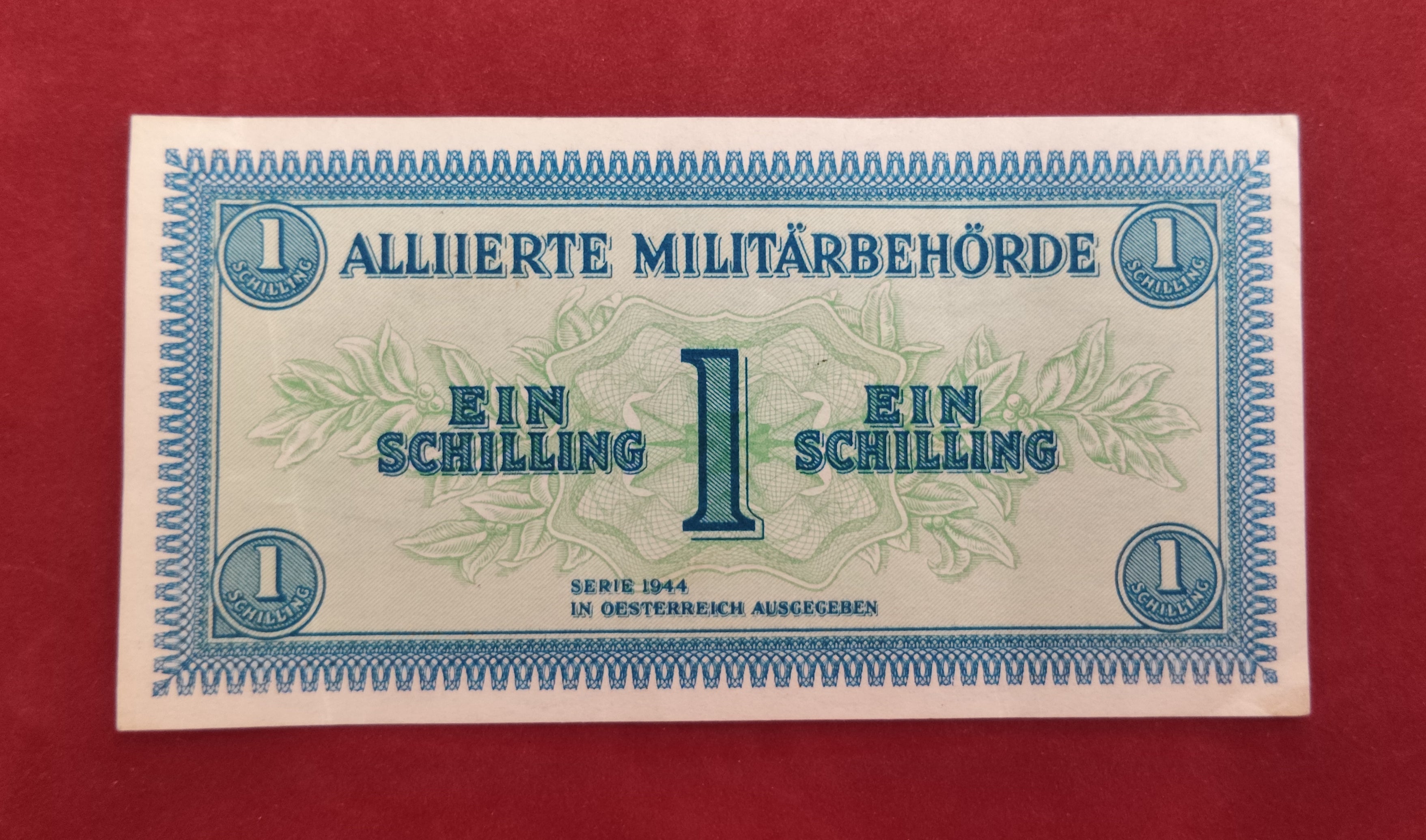 BANK OF AUSTRIA 1 SHILLING (D896)