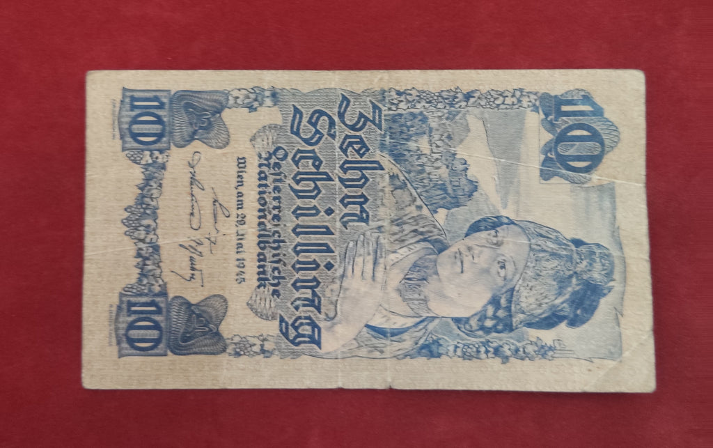NATIONAL BANK OF AUSTRIA 10 SCHILLING (D789)