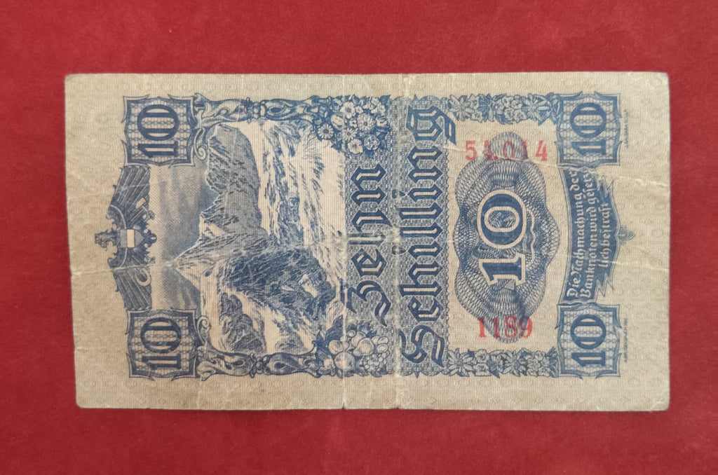 NATIONAL BANK OF AUSTRIA 10 SCHILLING (D789)