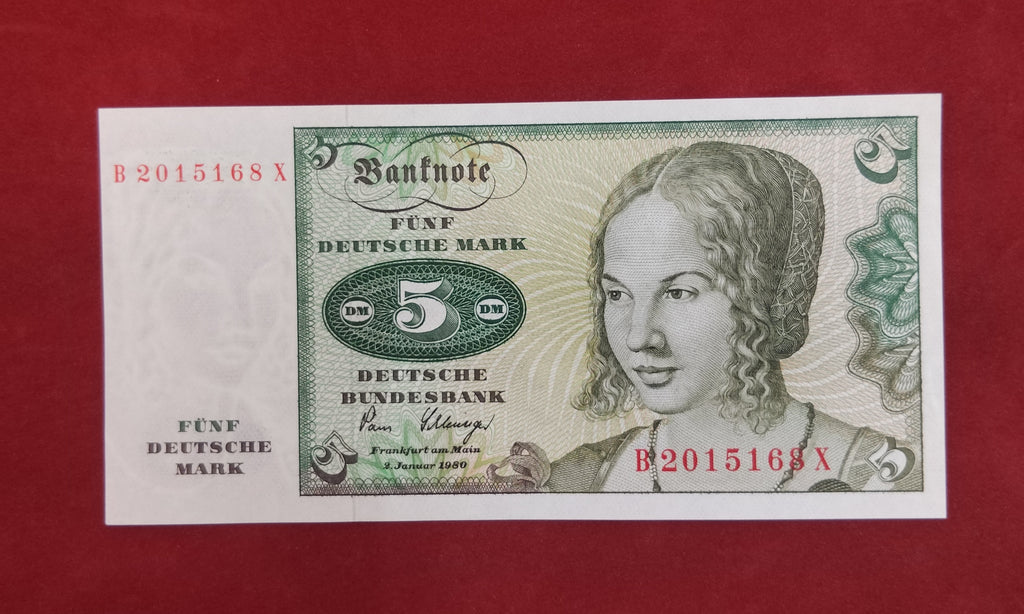 BANK OF DEUTSCHE BUNDES 5 DEUTSCHE MARK (C164)