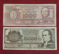 CENTRAL BANK OF PARAGUAY 1000 ,10000 GUARANIES (D701)