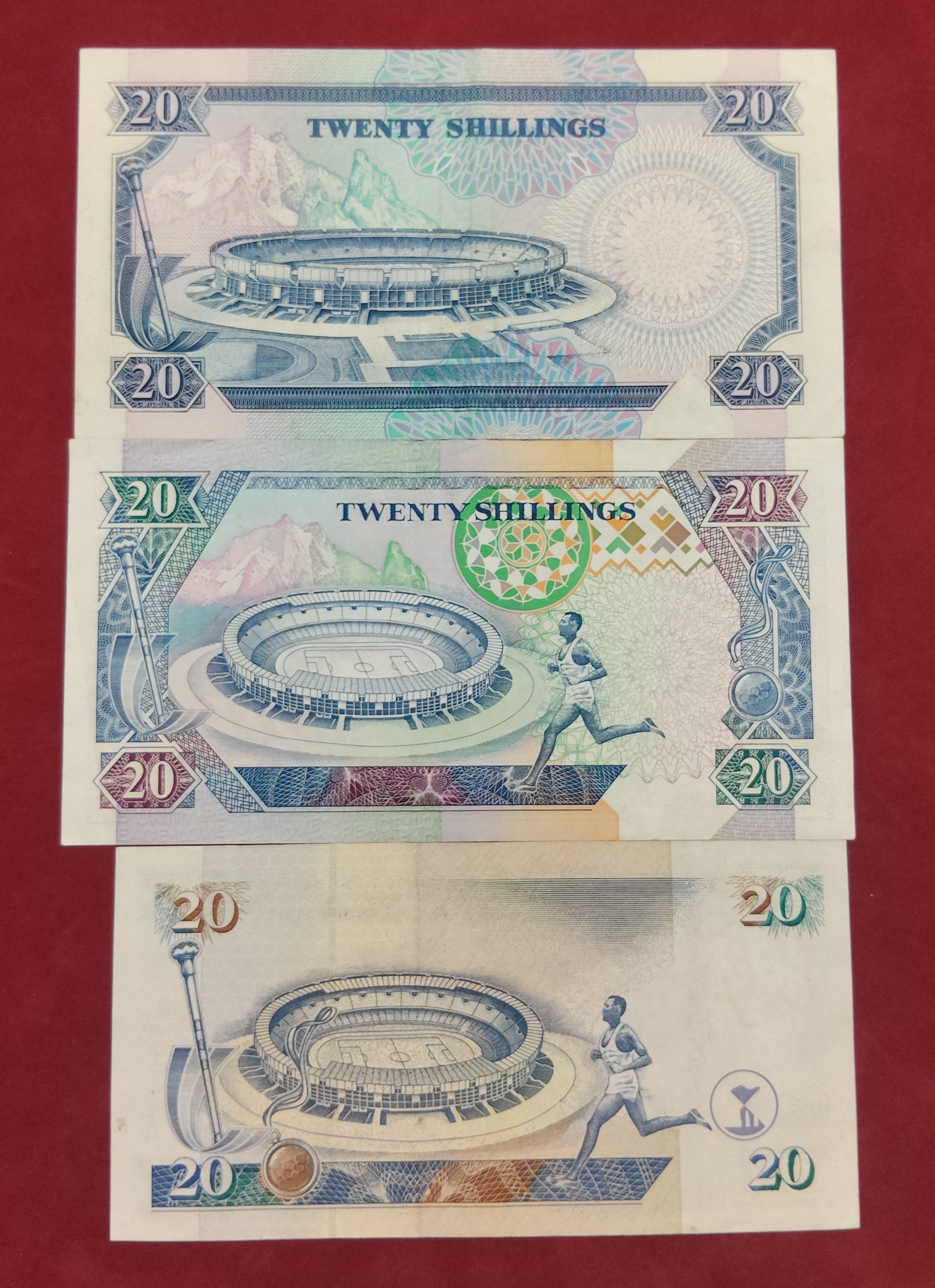 CENTRAL BANK OF KENYA 20 SHILLINGS (233)