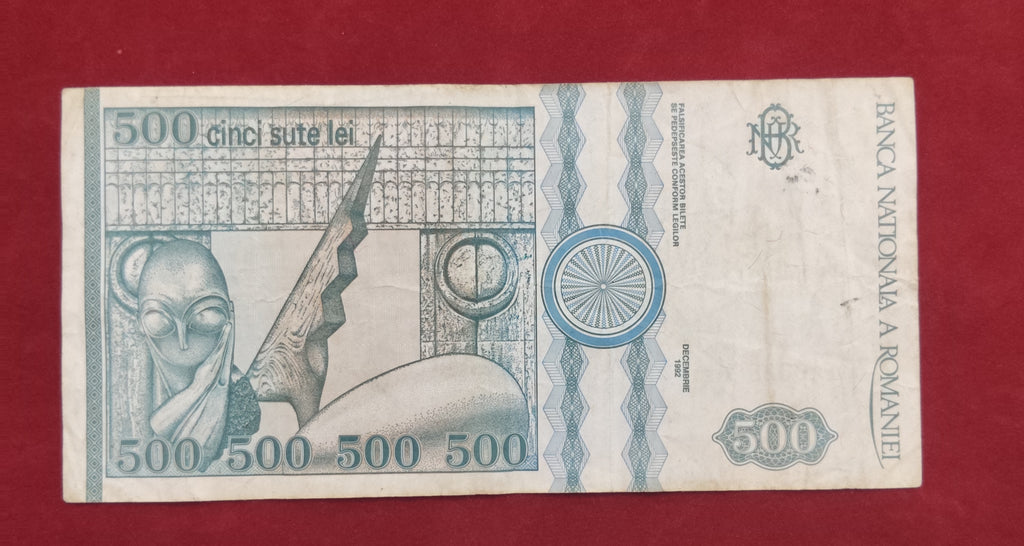 NATIONAL BANK OF ROMANIA 500 LEI (V438)