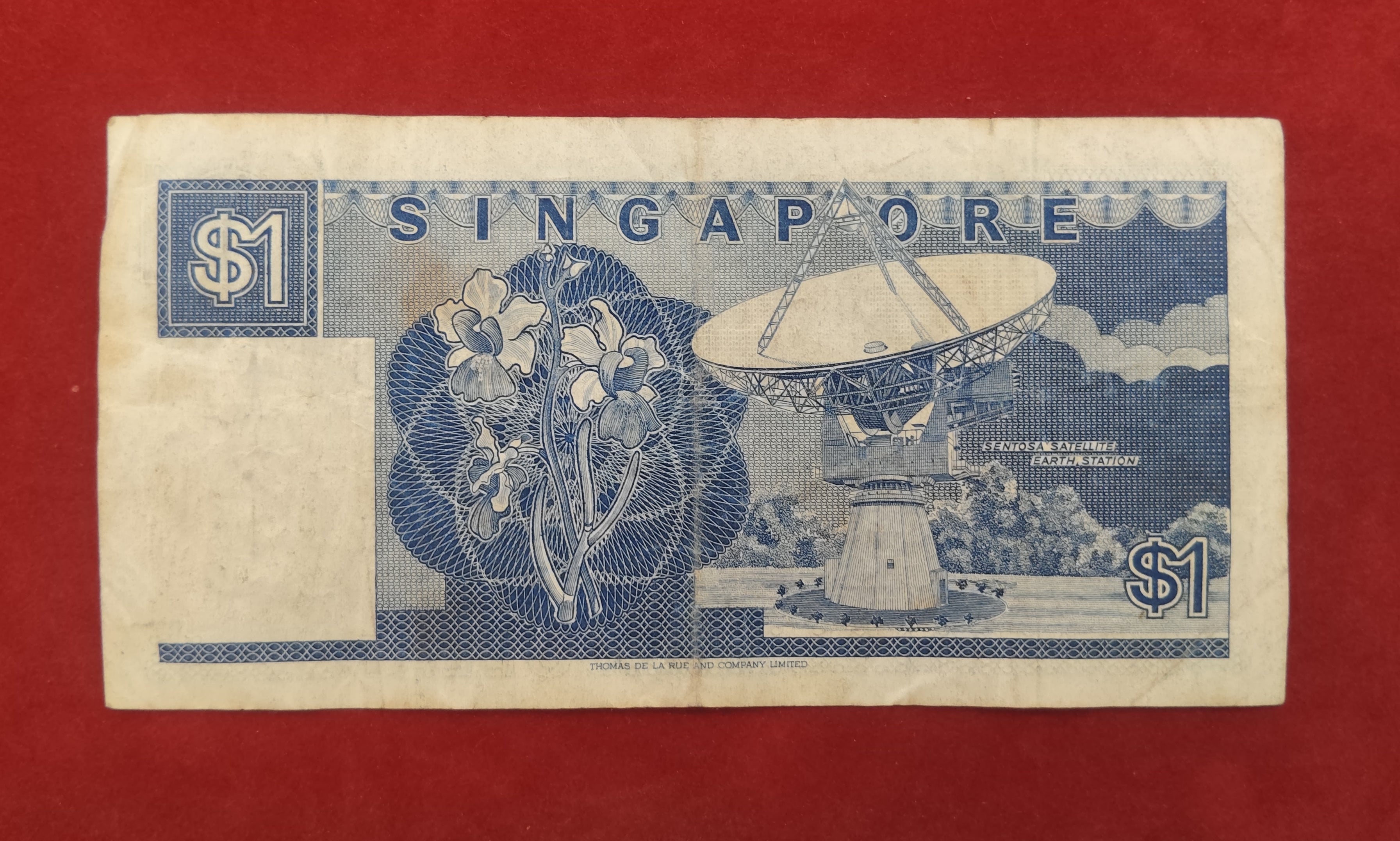 BANK OF SINGAPORE 1 DOLLAR (C186)