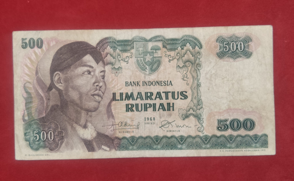 BANK OF INDONESIA 500 RUPIAH (REF:189)