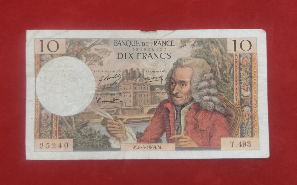 BANK OF FRANCE 10 FRANCS (C062)