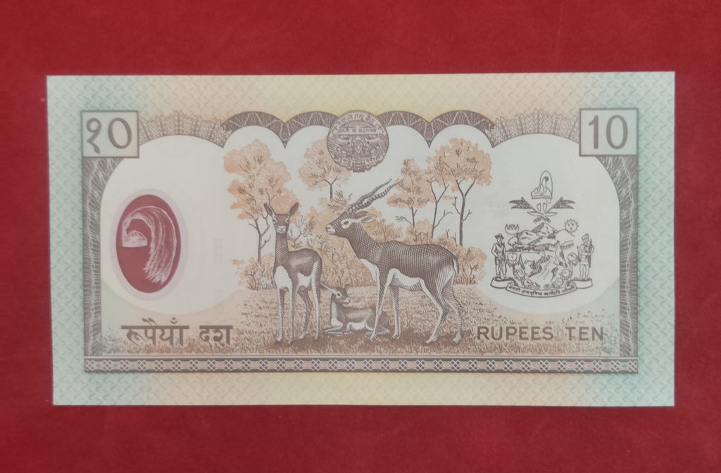BANK OF NEPAL RASTRA 10 RUPEES (D987)