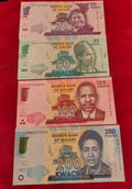 RESERVE BANK OF MALAWI 20, 50, 100, 200, 500, 1000, 2000, 5000 KWACHA (y068)