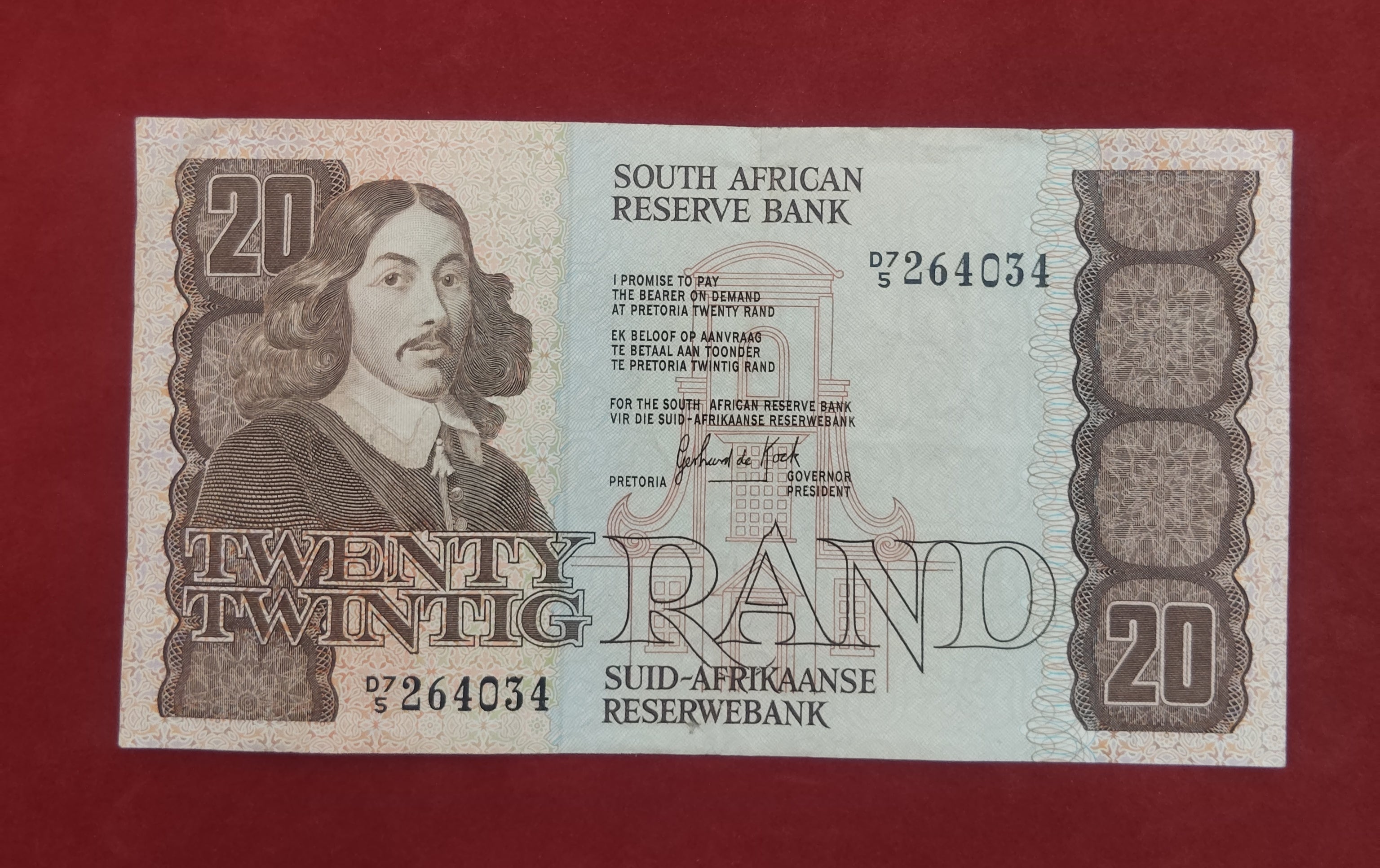 RESERVE BANK OF SOUTH AFRICAN 20 RAND (C209)