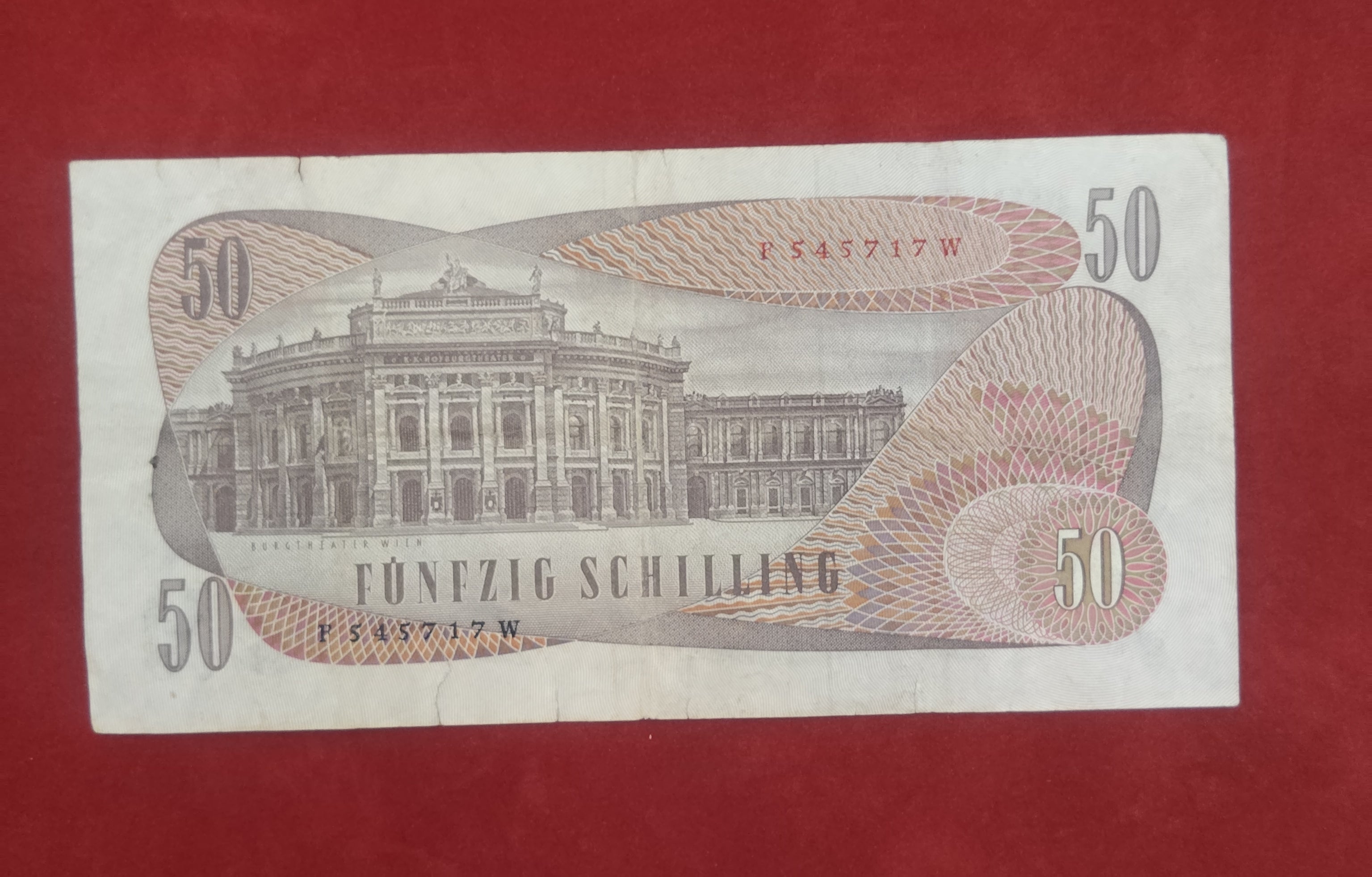 NATIONAL BANK OF AUSTRIA 50 SHILLING (C311)