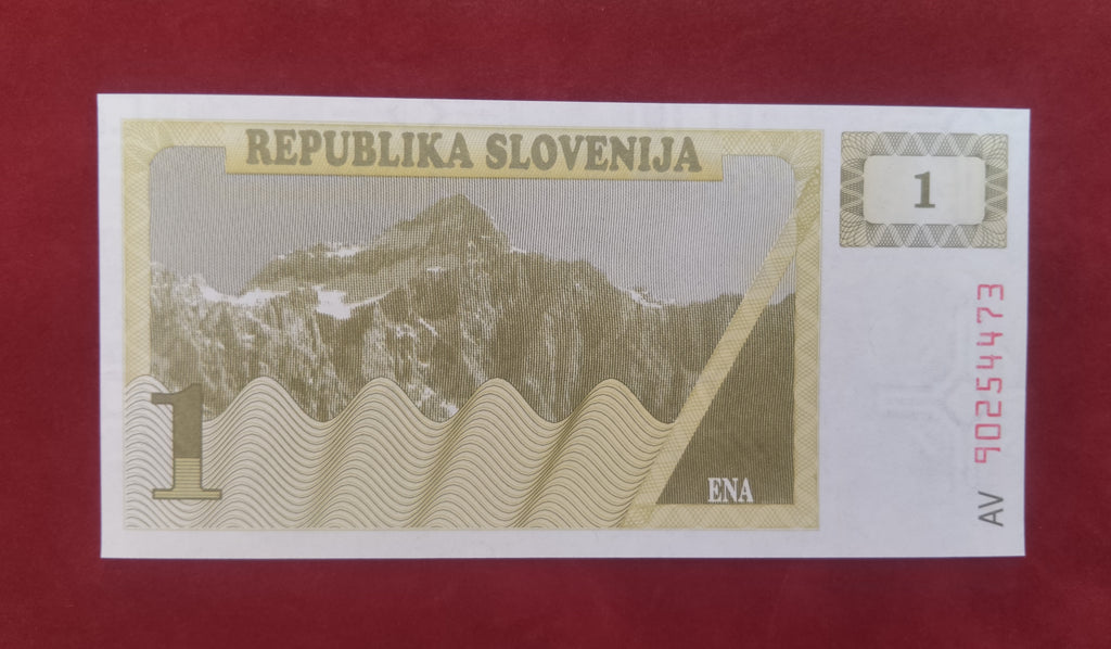 BANK OF SLOVENIA 1 TOLAR (316)