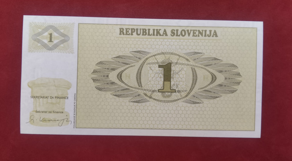 BANK OF SLOVENIA 1 TOLAR (316)