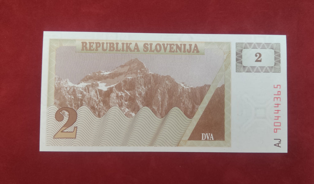 BANK OF SLOVENIA 2 TOLAR (317)