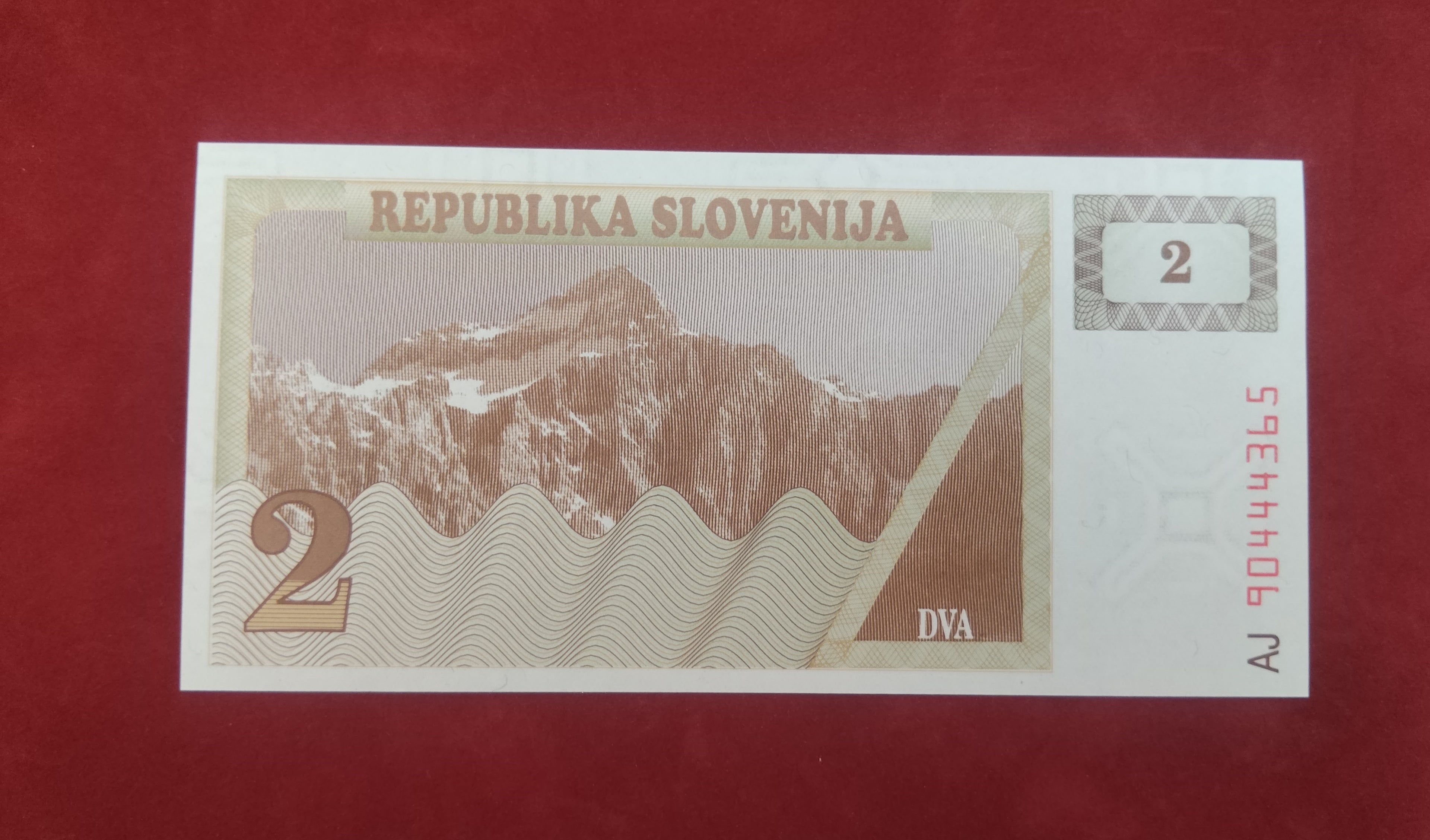 BANK OF SLOVENIA 2 TOLAR (317)