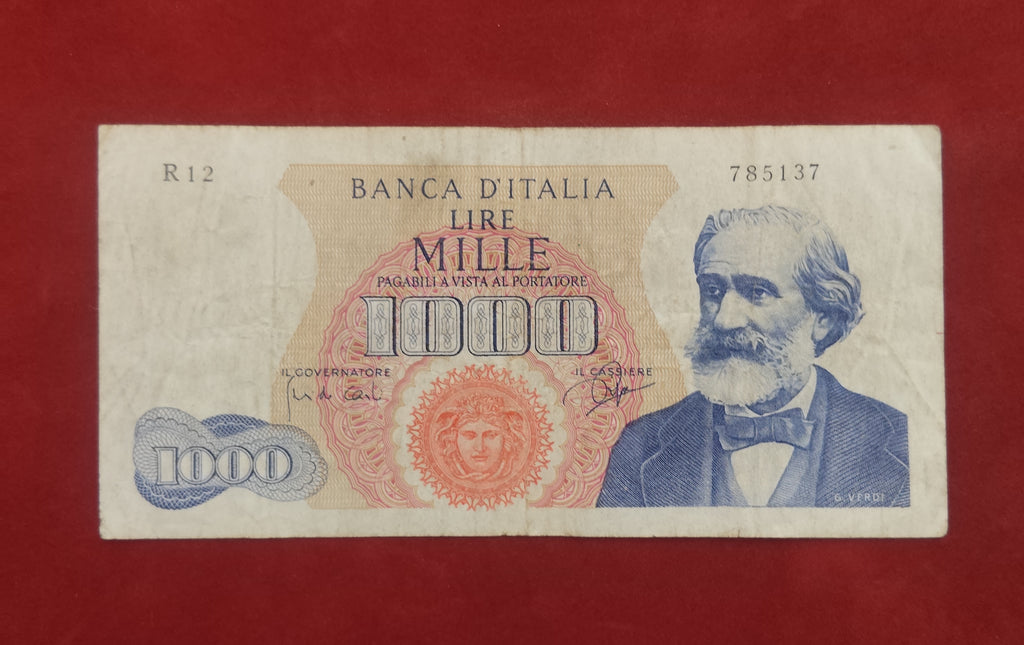 BANK OF ITALIA 1000 LIRE (Y125)