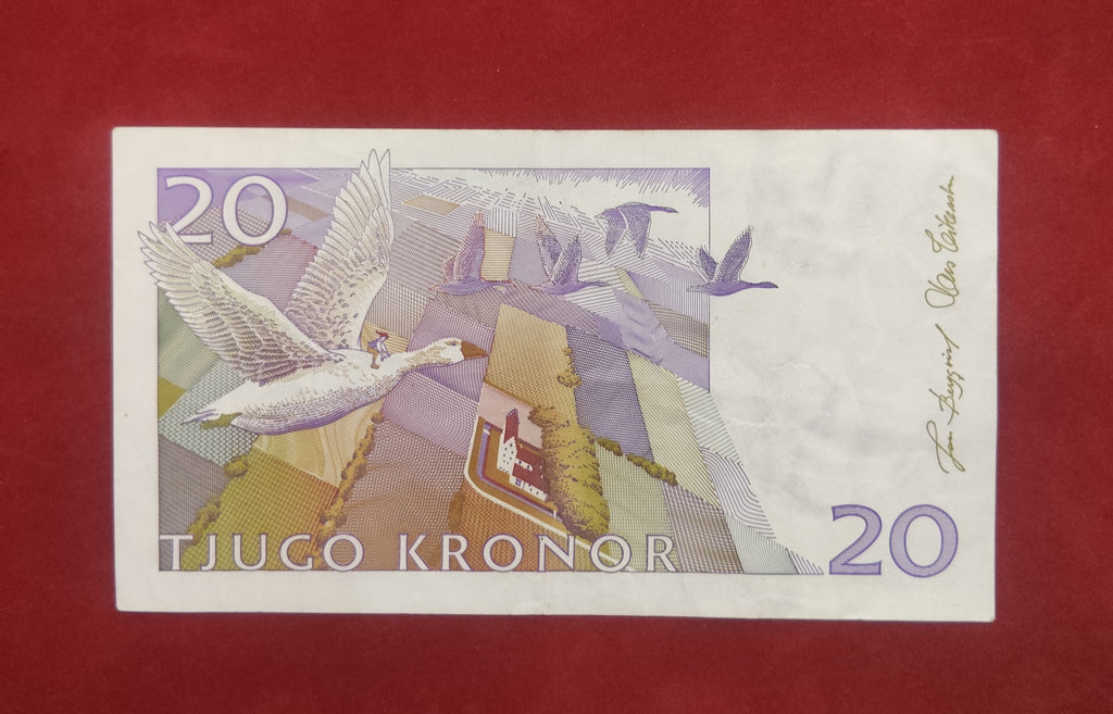 NATIONAL BANK OF SWEDEN 20 KRONOR (D834)