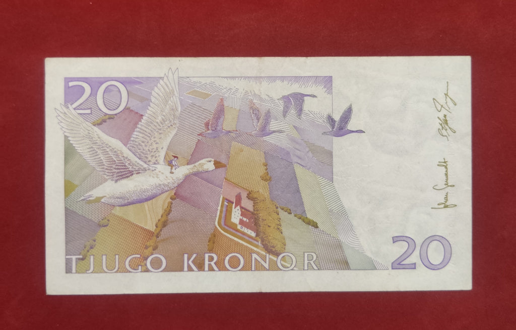 NATIONAL BANK OF SWEDEN 20 KRONOR (D831)