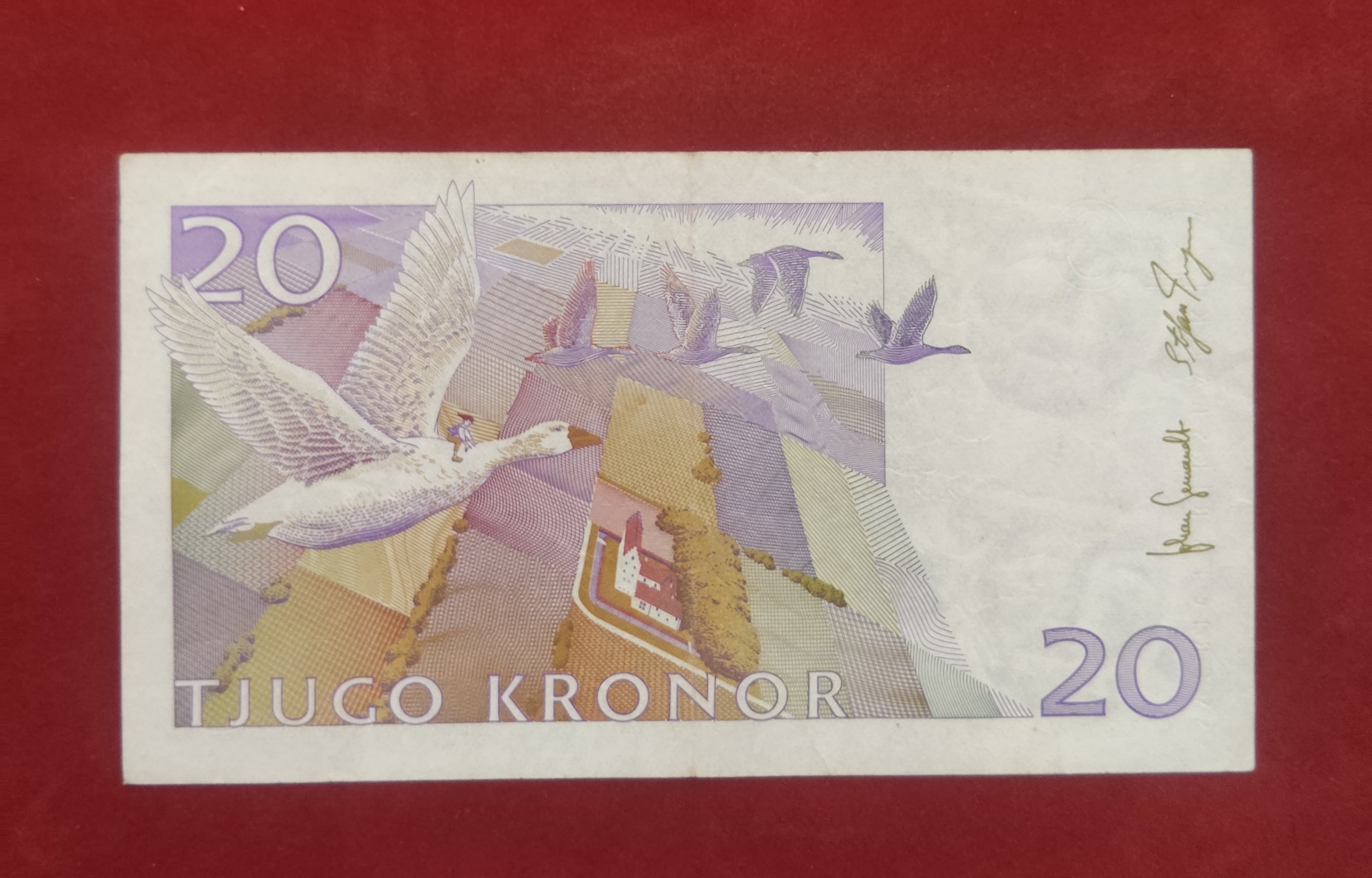 NATIONAL BANK OF SWEDEN 20 KRONOR (D831)
