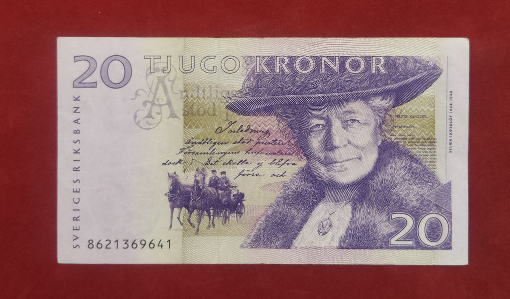 NATIONAL BANK OF SWEDEN 20 KRONOR (D831)