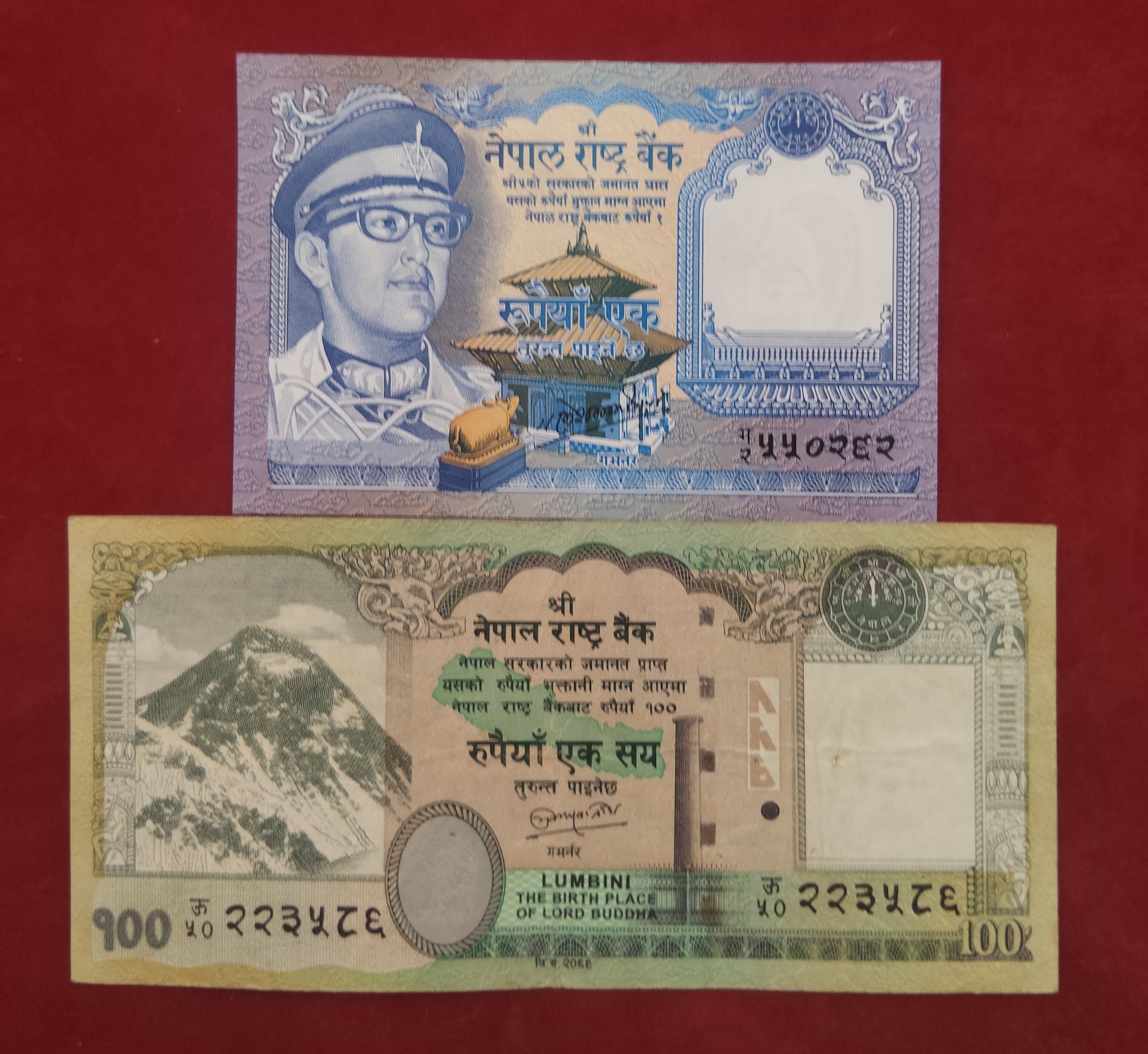 BANK OF NEPAL RASTRA 1 ,100 RUPEES (D953)