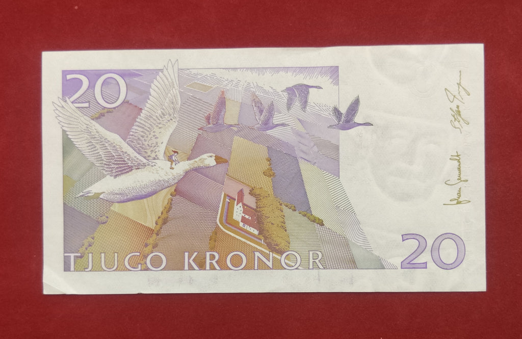 BANK OF SWEDEN 20 KRONOR (D827)