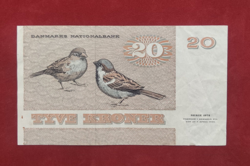 NATIONAL BANK OF DANMARKS 20 KRONER (276)