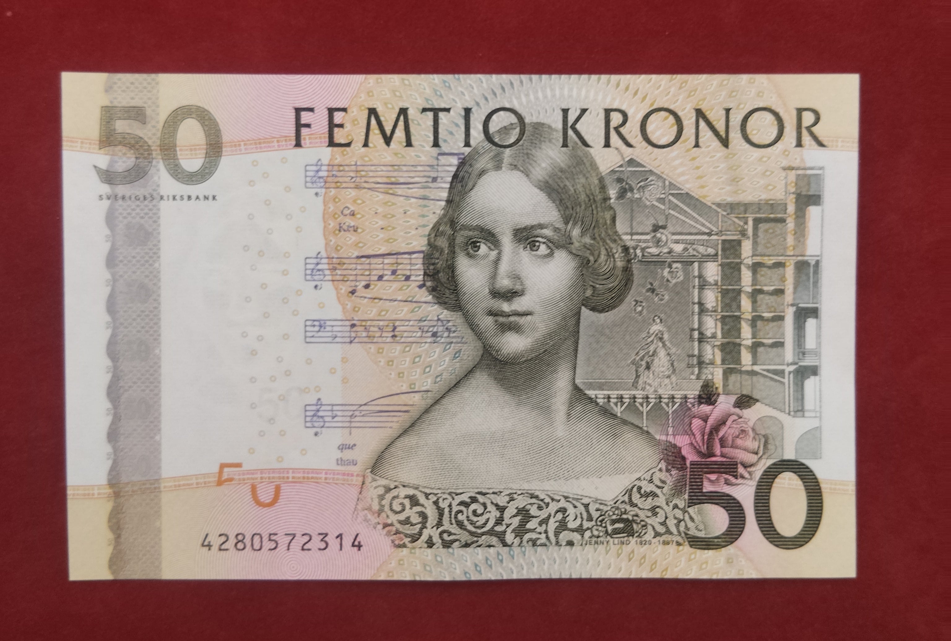BANK OF SWEDEN 50 KRONOR (D840)