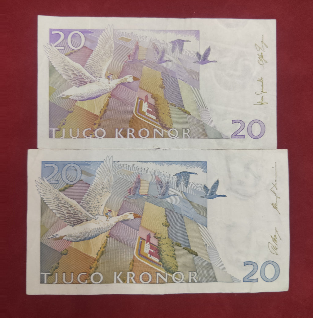 BANK OF SWEDEN 20 KRONOR (D830)