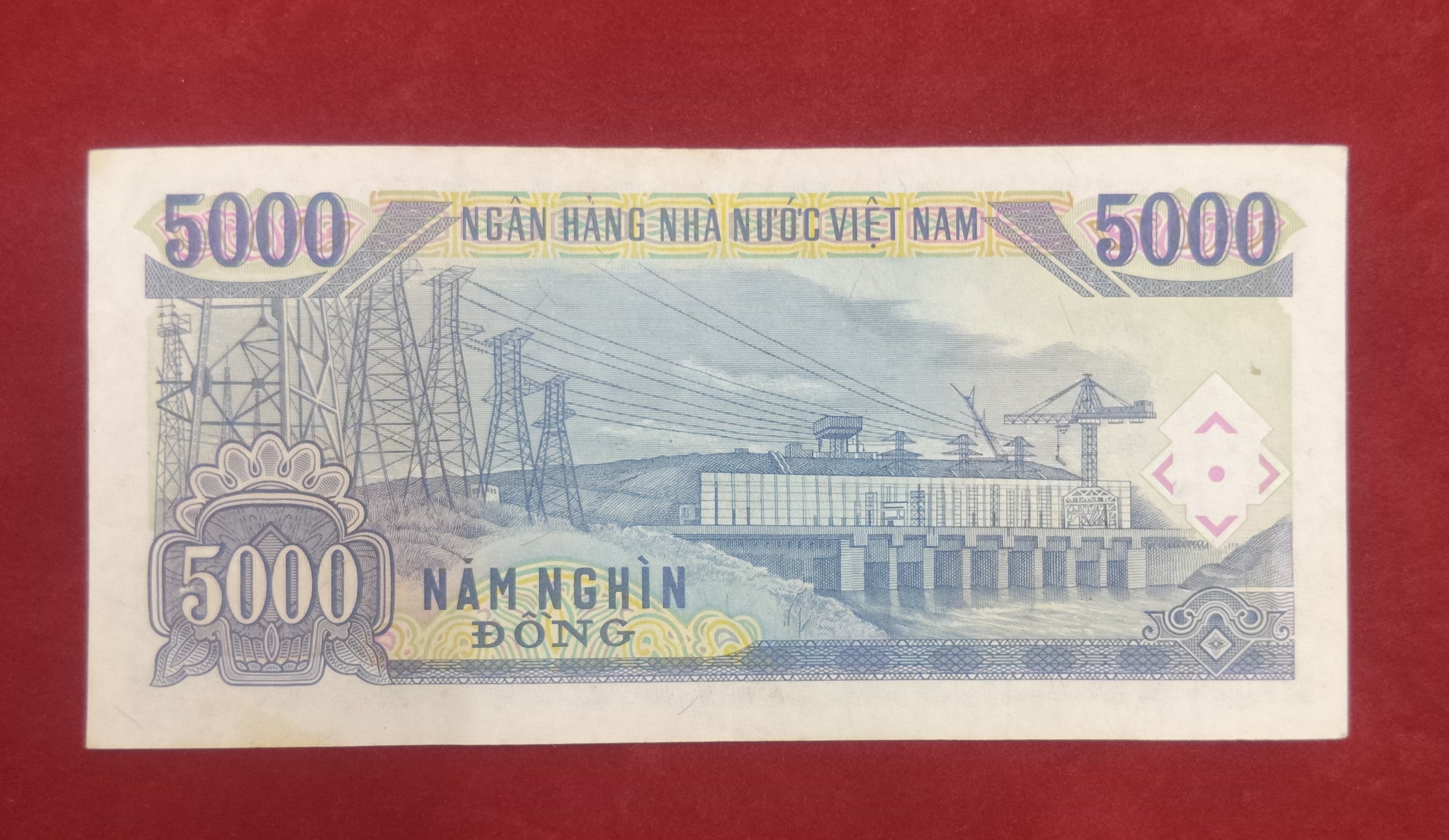 BANK OF VIETNAM 5000 DONG (D717)