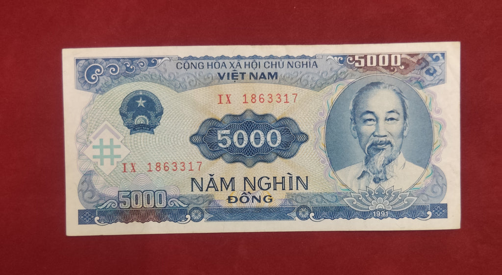 BANK OF VIETNAM 5000 DONG (D717)