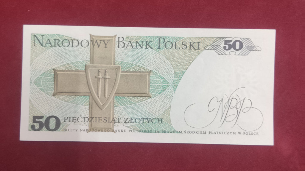 BANK OF POLAND 50 ZLOTYCH (D401)