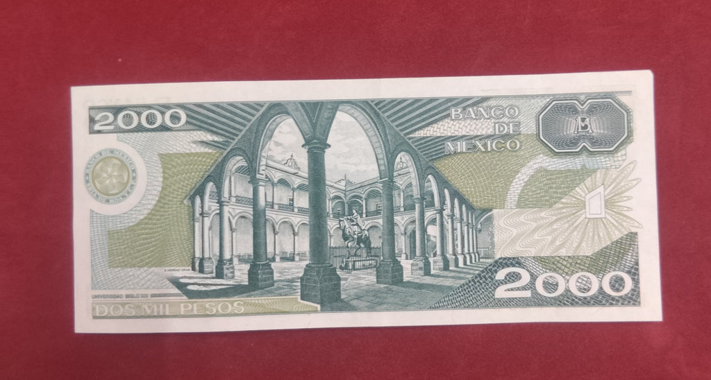 BANK OF MEXICO 2000 PESOS (512)