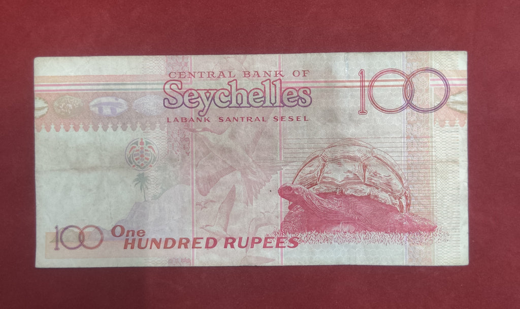CENTRAL BANK OF SEYCHELLES 100 RUPEES (1148)
