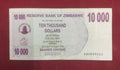 RESERVE BANK OF ZIMBABWE 10 000 DOLLARS (608)