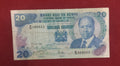 CENTRAL BANK OF KENYA 20 SHILLINGS (D598)