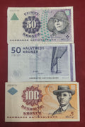 NATIONAL BANK OF DANMARKS 50 ,100 KRONER (965)