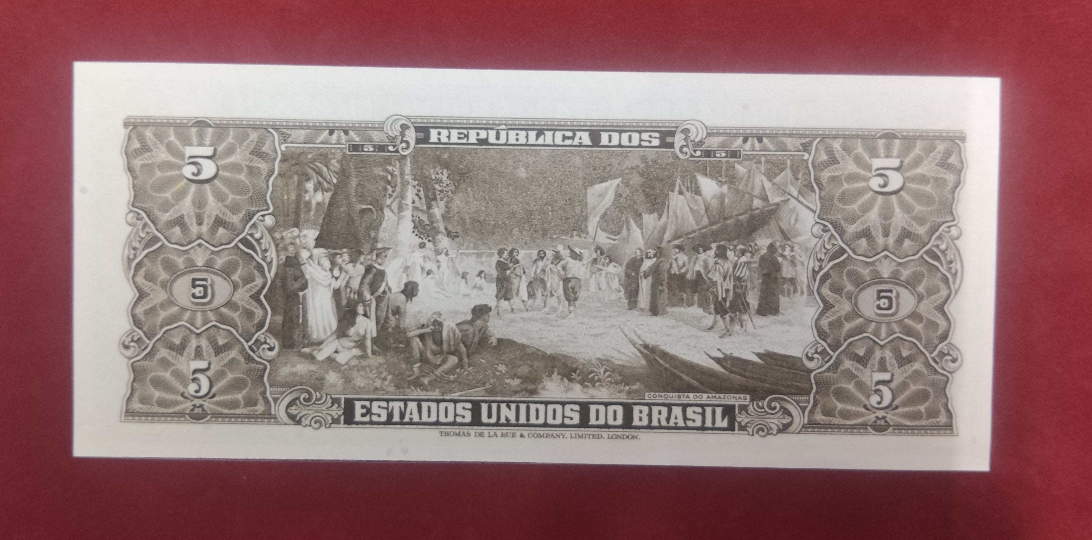 BANK OF BRASIL 5 CRUZEIROS (634)