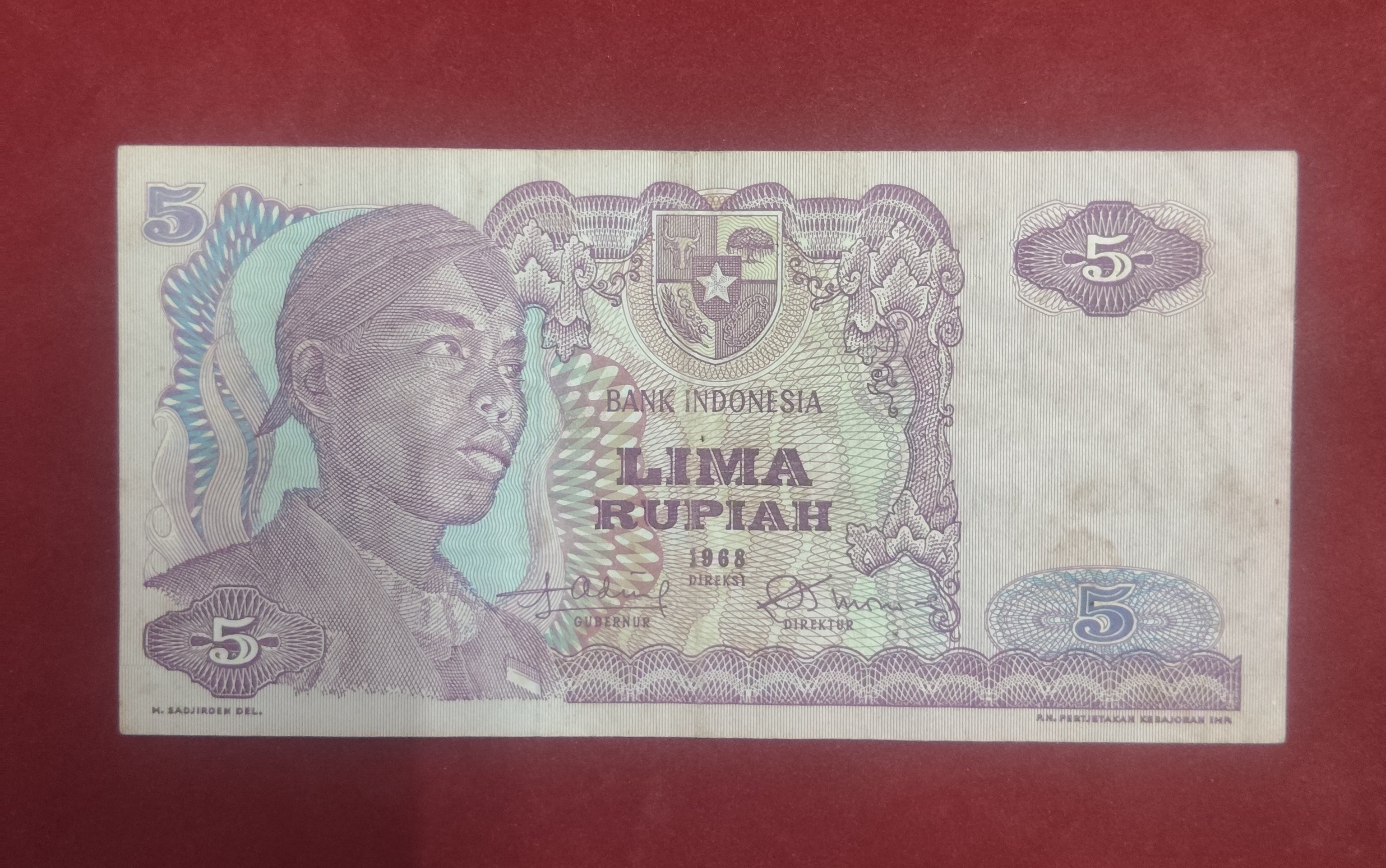 BANK OF INDONESIA 5 RUPIAH (C315)