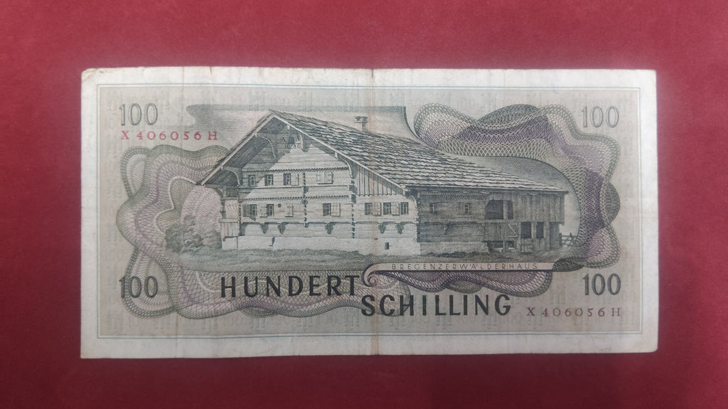 NATIONAL BANK OF AUSTRIA 100 SCHILLING (895)