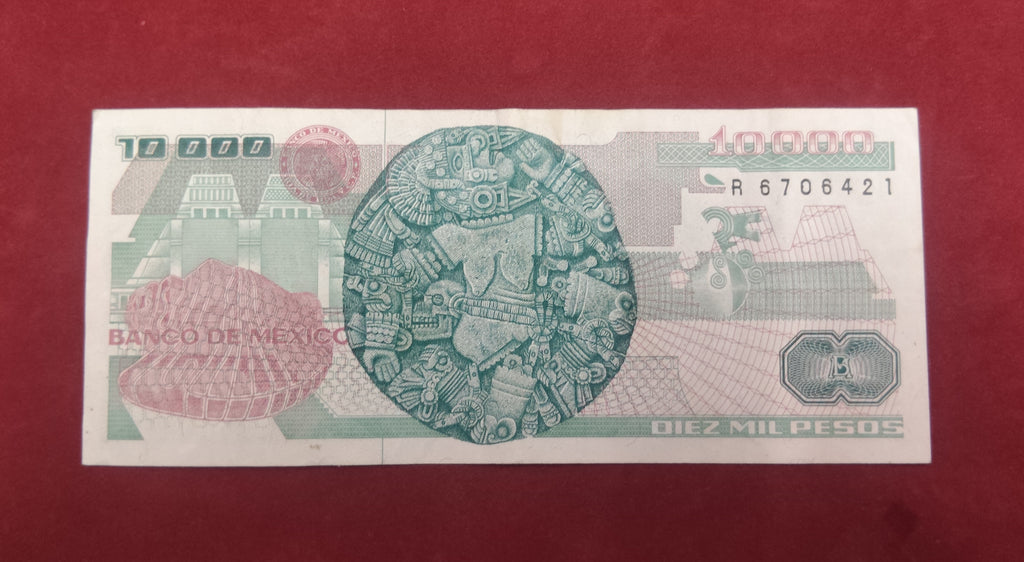 BANK OF MEXICO 10 000 PESOS (511)