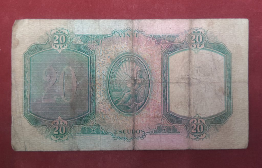 BANK OF PORTUGAL 20 ESCUDOS (920)