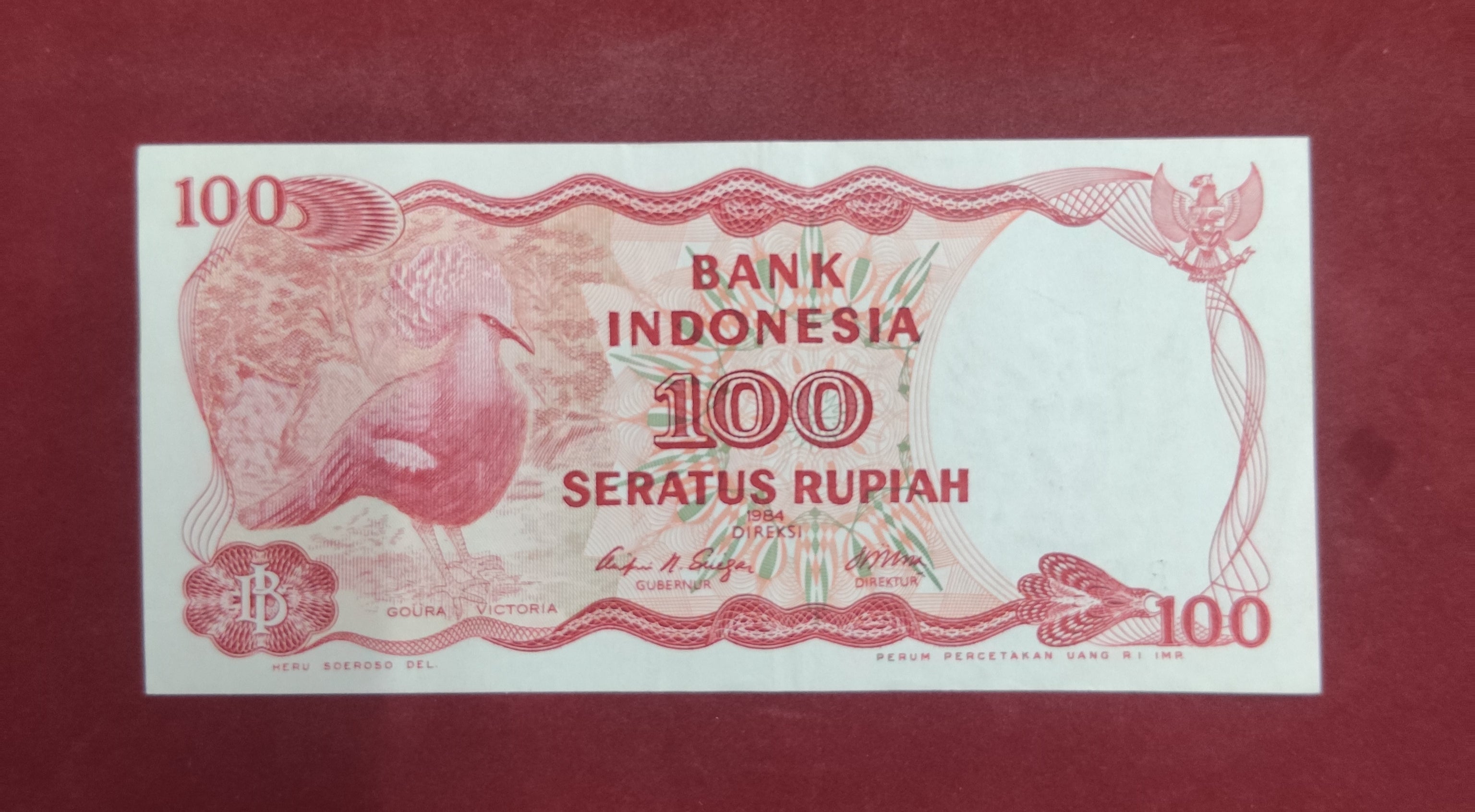 BANK OF INDONESIA 100 RUPIAH (729)