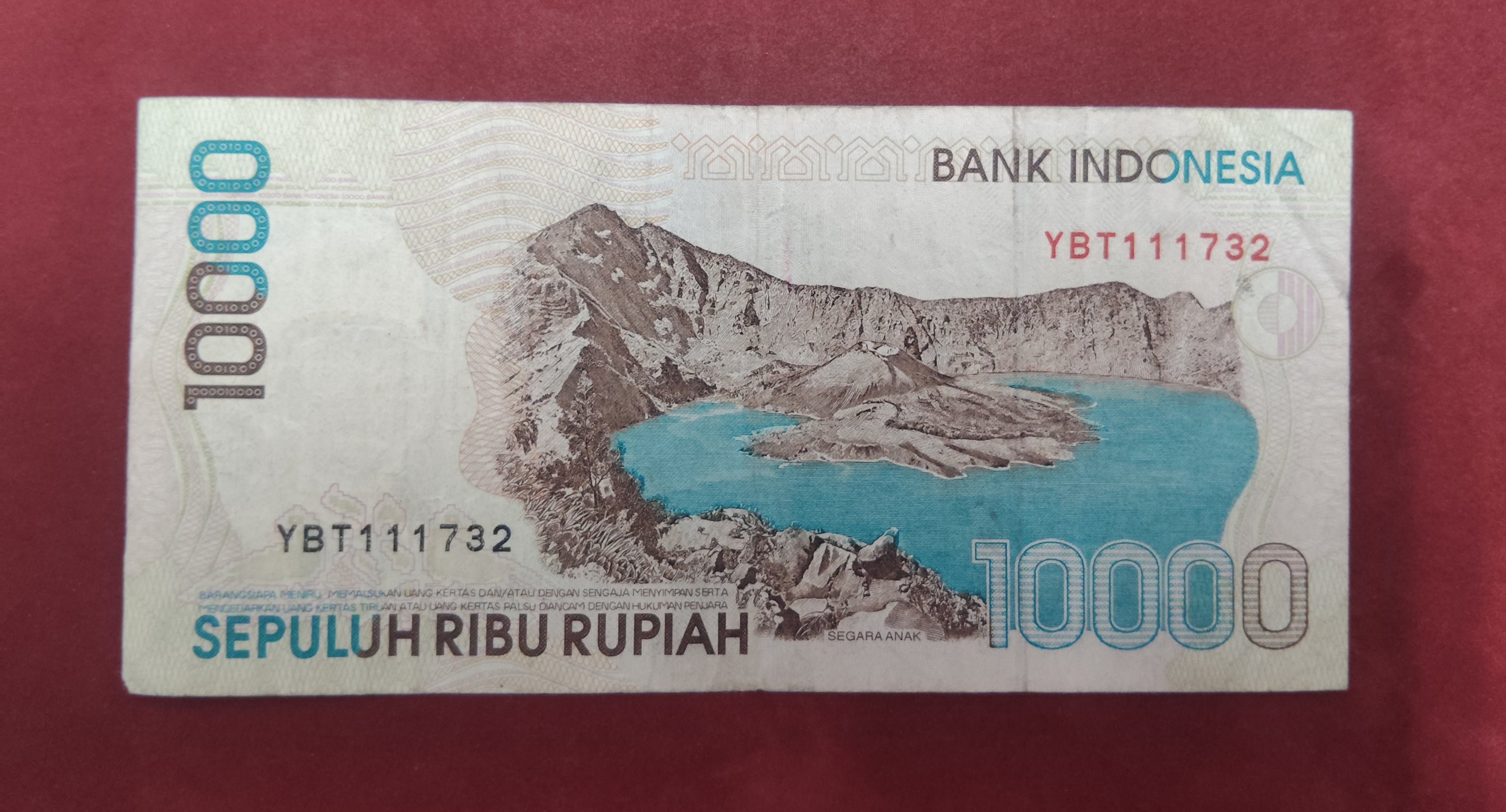 BANK OF INDONESIA 10000 RUPIAH (726)
