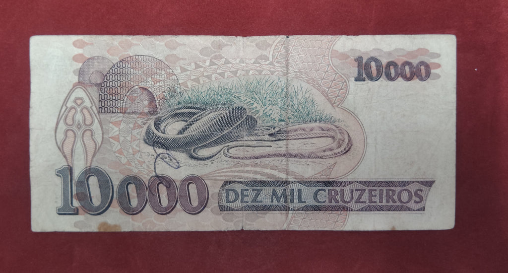 CENTRAL BANK OF BRASIL 10000 CRUZEIROS (783)
