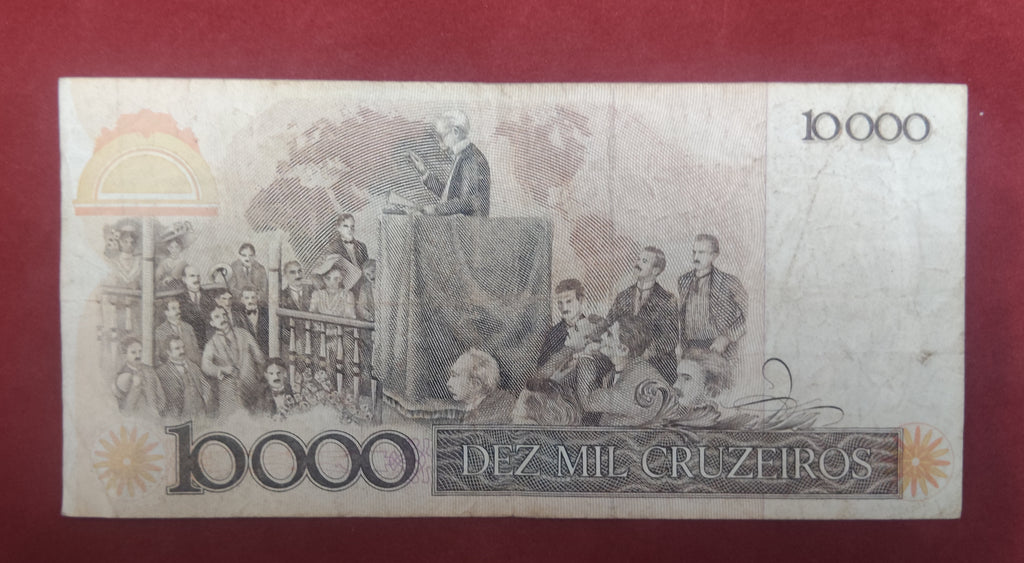 CENTRAL BANK OF BRASIL 10000 CRUZEIROS (782)